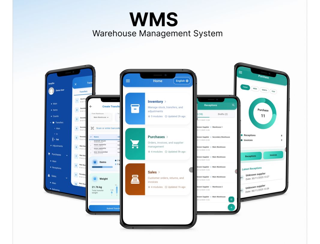 CiviSol — Warehouse Management System preview